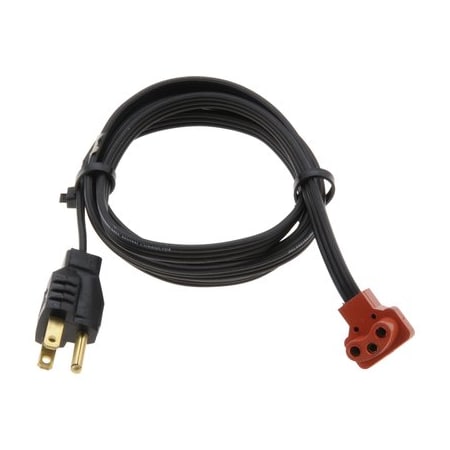 Zerostart Replacement Cord, 120V, Reverse Right Angled, Silicone Peanut Shaped Heater Terminal, 5' 1.5M Long 3600007